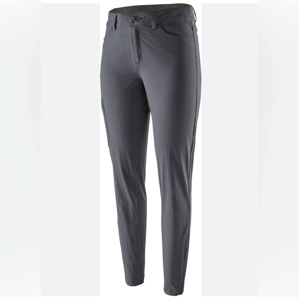 Patagonia Women’s Skyline Traveler Pants in Smolder Blue, 8
